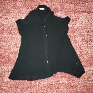 English Rose women’s button up blouse